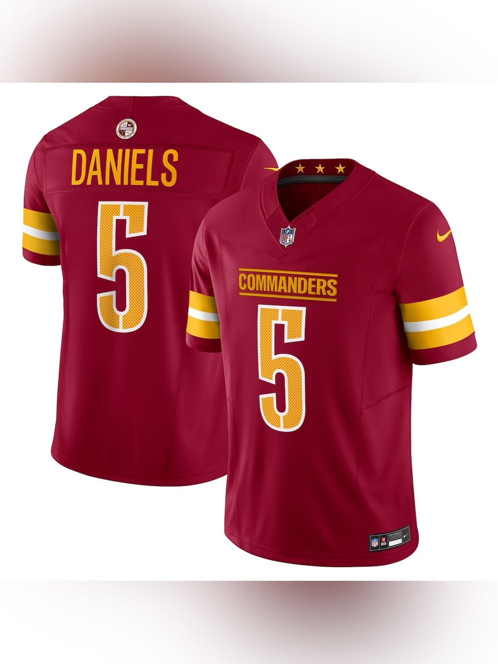 Nike Jayden Daniels Washington Commanders Men's Game Jersey Size XL NFL Football